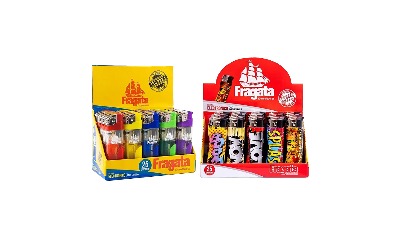 Línea Joven: encendedores y fósforos Fragata