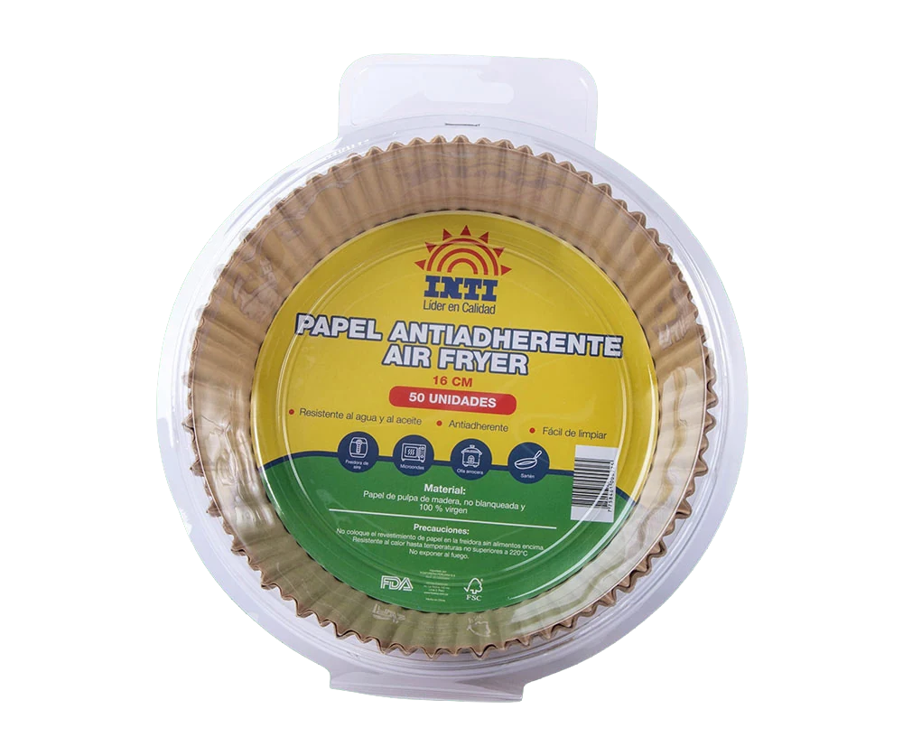 Papel antiadherente Air Fryer Inti Eco Food