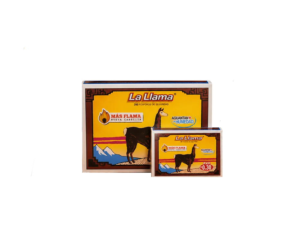 Fósforos La Llama 40 luces